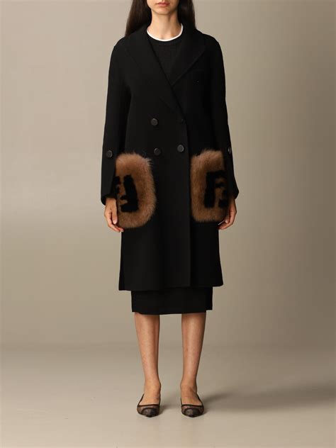 fendi womens coats|Fendi women's trenchless.